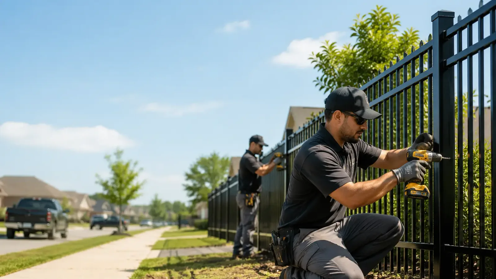 Metal Fence Installation in Greeley, IA